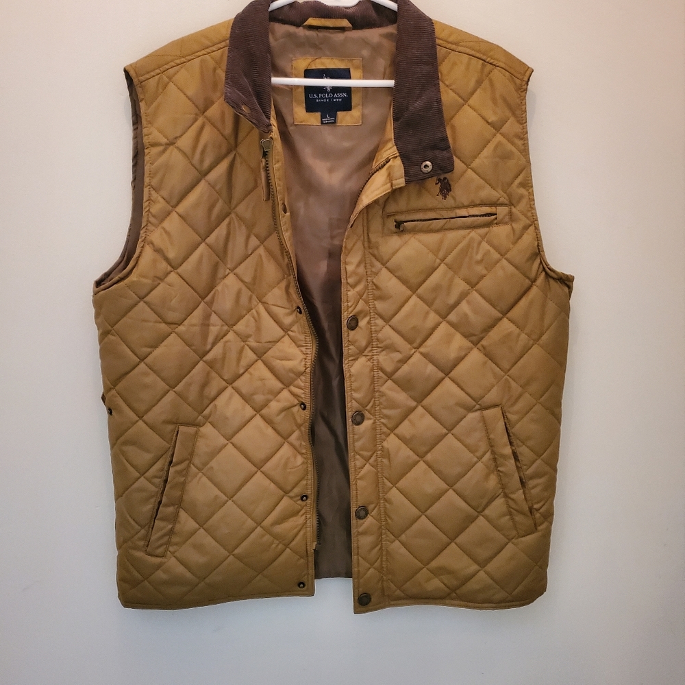 U.S Polo Assn. Gold Vest